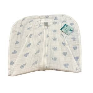 aden + anais Organic Muslin Sleep Sack Tog 1.0 6-18 months New elephant print